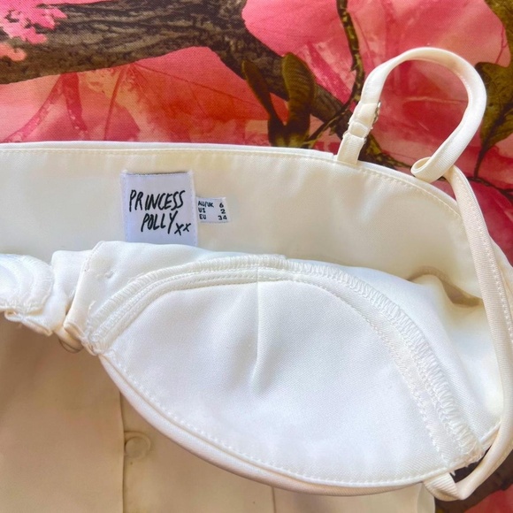 princess polly archette corset vest white - Picture 8 of 8